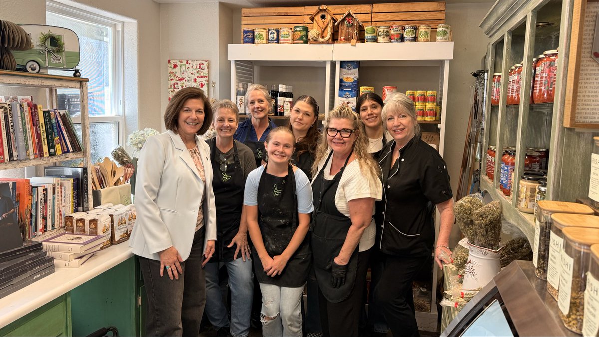 SenCortezMasto's tweet photo. Did you know Nevada’s oldest settlement is turning 175 tomorrow?

Genoa has so many wonderful places to eat, shop, and explore Nevada’s history, make a plan to come by the next time you’re in the area! https://t.co/4xdIm6M1bx