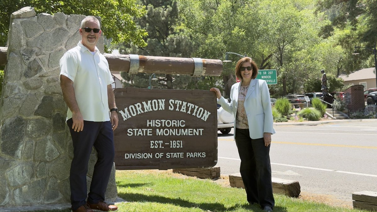 SenCortezMasto's tweet photo. Did you know Nevada’s oldest settlement is turning 175 tomorrow?

Genoa has so many wonderful places to eat, shop, and explore Nevada’s history, make a plan to come by the next time you’re in the area! https://t.co/4xdIm6M1bx