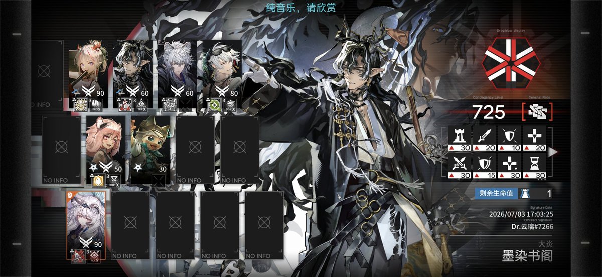 CreteQJiang's tweet photo. おはようにゃ～
危機契約大勝利！
#明日方舟ㅤ #アークナイツ #中国鯖 #危機契約 https://t.co/Us8gKtBtxv