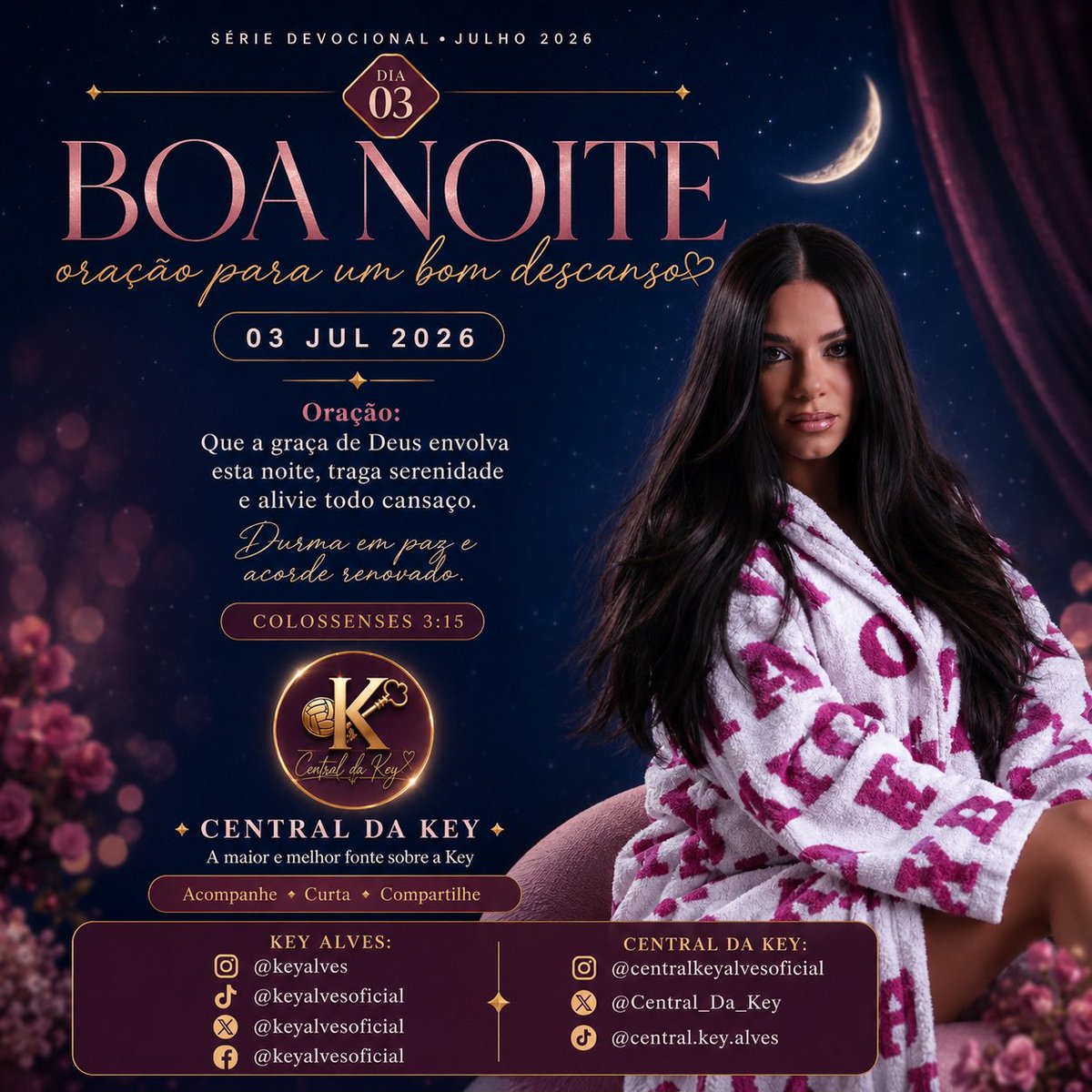 Central_Da_Key's tweet photo. #GoodNight #BoaNoite #KeyAlves #Playboy #BBB 🔑✨ https://t.co/Msy4OdCWpc
