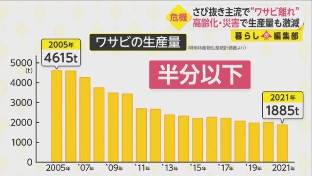 buzsokk's tweet photo. 【悲報】Z世代「わさびって必要なの？不味いから皆食べなくなってるし・・・」 https://t.co/F3dALJ71cN
