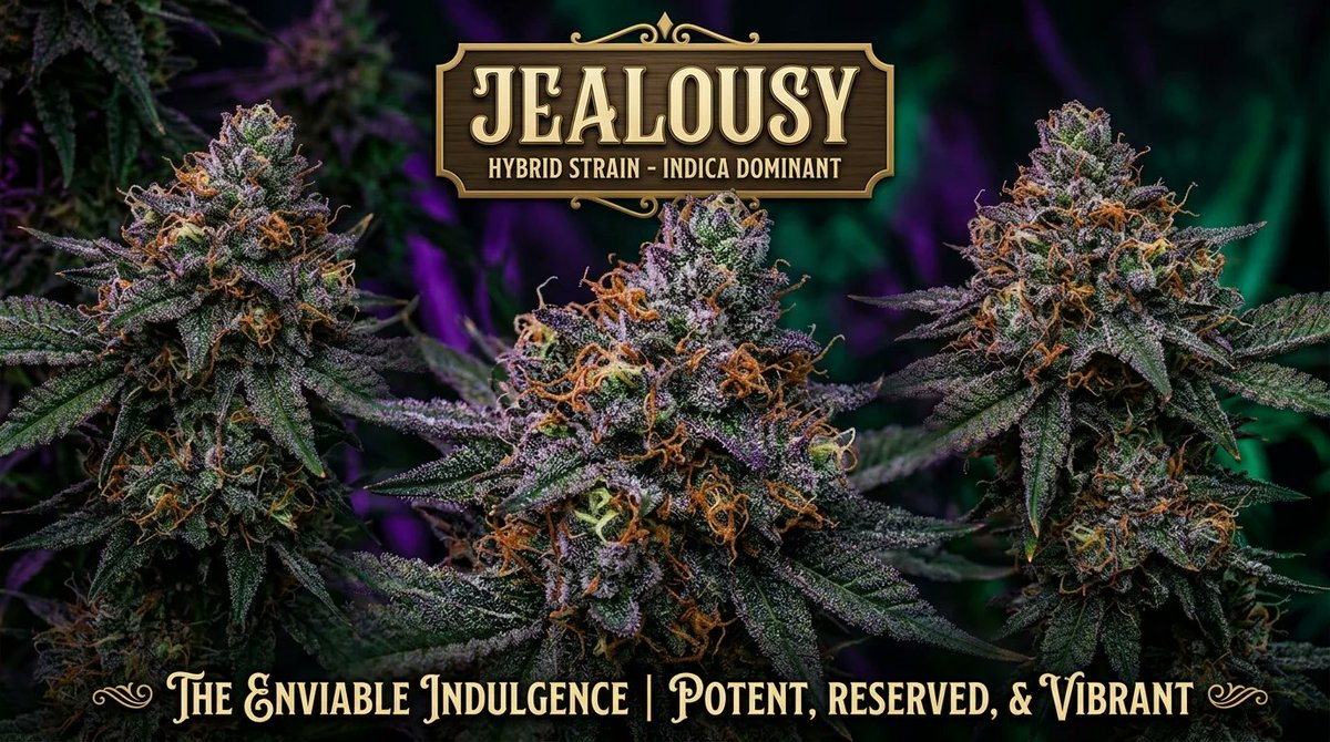 StrainElite's tweet photo. 📚 Jealousy Strain: Effects, Terpenes &amp; Growing Guide

Read now → https://t.co/FQdSfnzyJ8

#CannabisCommunity #StrainElite https://t.co/Kf8wcm5PDo