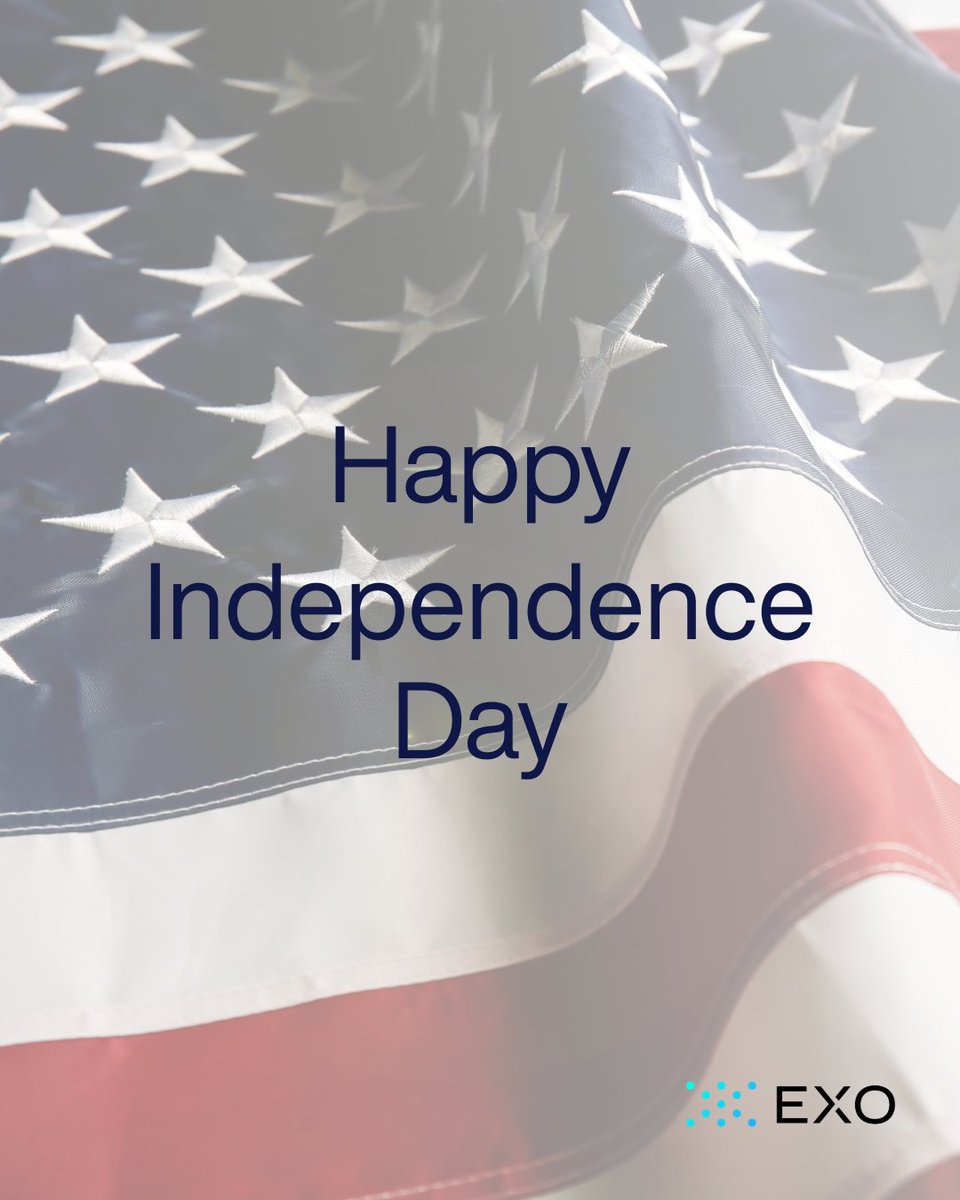 exoeffect's tweet photo. Happy Fourth of July.
Today, we're thinking of the people spending the holiday at the bedside, in the ambulance, and wherever care is needed.
From the team at Exo.

#FourthOfJuly #IndependenceDay #ExoImaging https://t.co/ChutMcKJqD