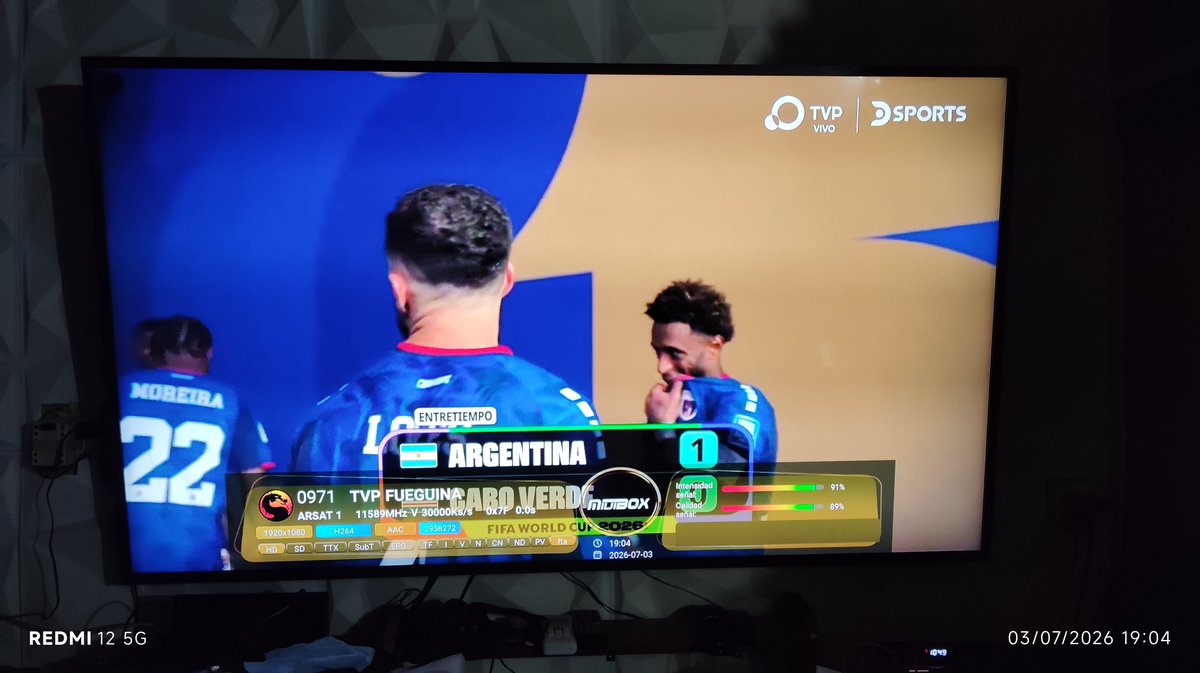 DISFRUTADOR20's tweet photo. @Mundofreelibre Satélite Arsat1  71.8w por la máquina del terror Ultimate 4K https://t.co/a1TQWZKVCS