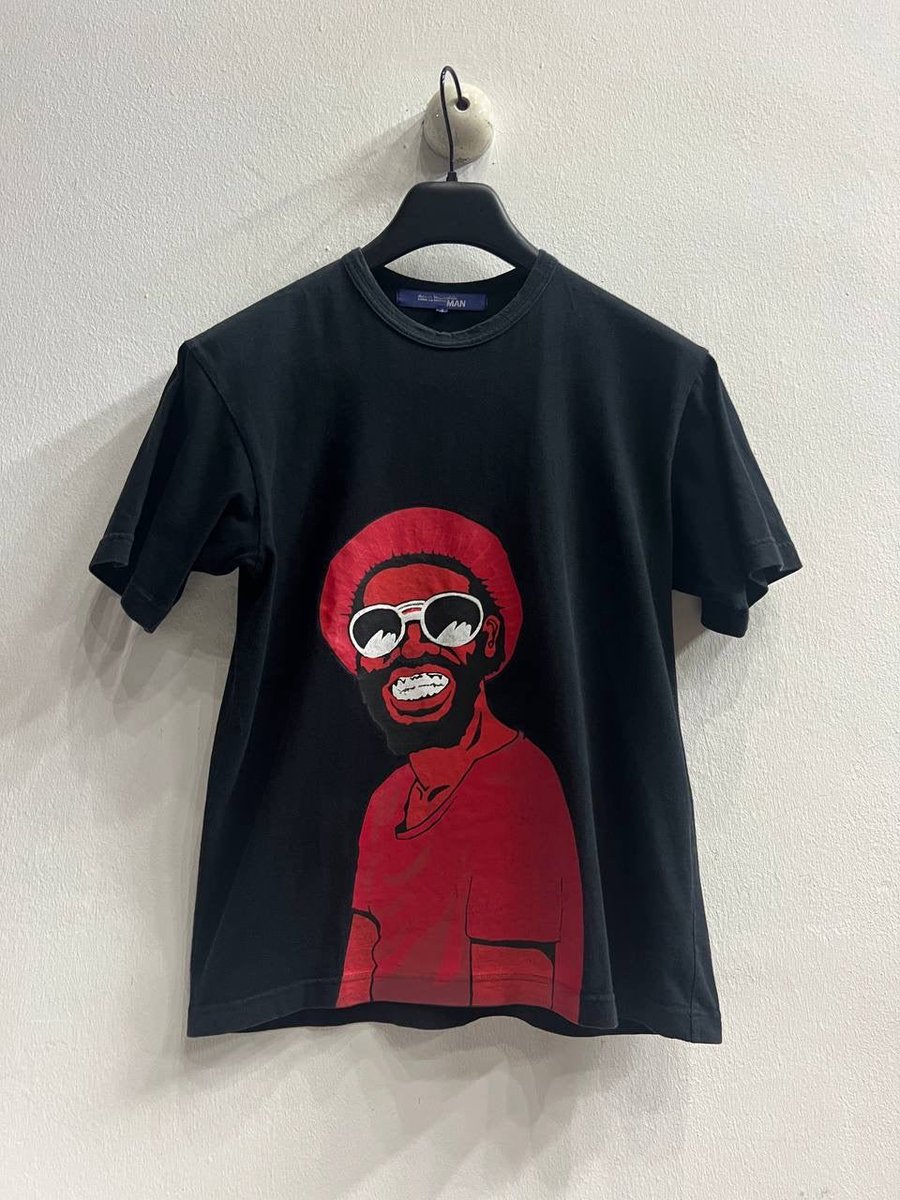 DodoFits's tweet photo. BruceDropEmOff wearing SS03 Junya Watanabe Man Rasta Man Shirt during his Comeback Stream https://t.co/T5nlxACMHJ
