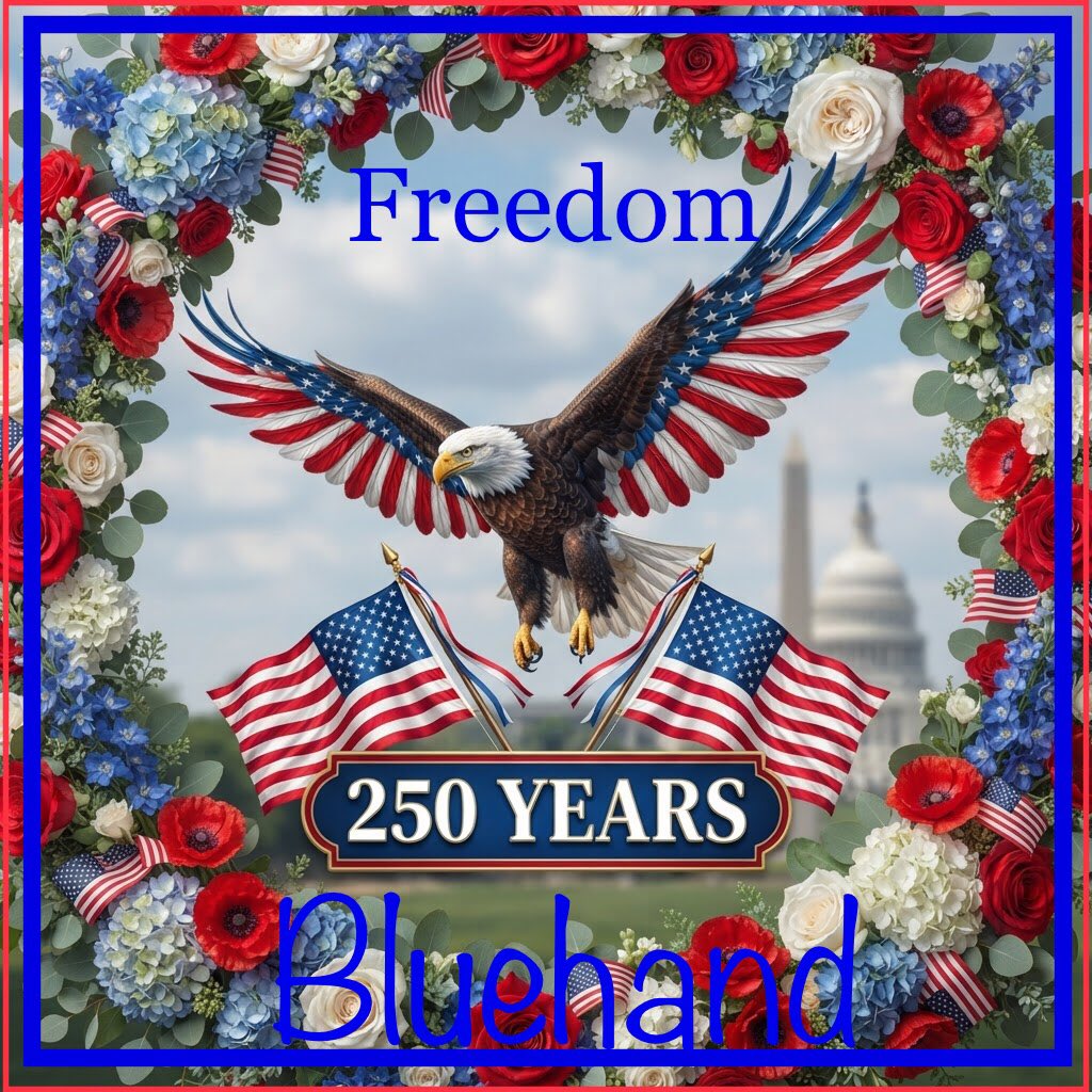 LillyRose_bh's tweet photo. Happy 4th Of July Weekend Gigi ๐โโ๏ธ๐บ๐ธ๐บ๐ธ๐ค๐ฅฐ
#GodBlessAmerica ๐บ๐ธโค๏ธ๐บ๐ธ
#LetFreedomRing ๐
1776~2026 ๐บ๐ธ๐ฆ
#OneNationUnderGod ๐
#Bluehand๐ https://t.co/B50lZQPomb