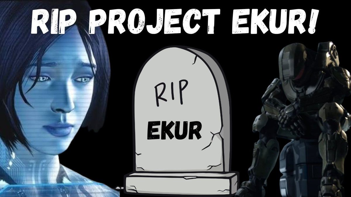IdleSloth84_'s tweet photo. The Halo Multiplayer Game "Project Ekur" is cancelled.

Confirmation from multiple Halo Studios employees confirms that Project Eker is no longer in development. 

Halo Studios was developing Project Eker, but then sometime last summer, developers from the 'Project Eker' development team were moved to the 'Combat Evolved' development team because they were facing major development problems, and then sometime after that, Eker was cancelled.

via: Rebs Gaming
https://t.co/vm5RfQYKE0