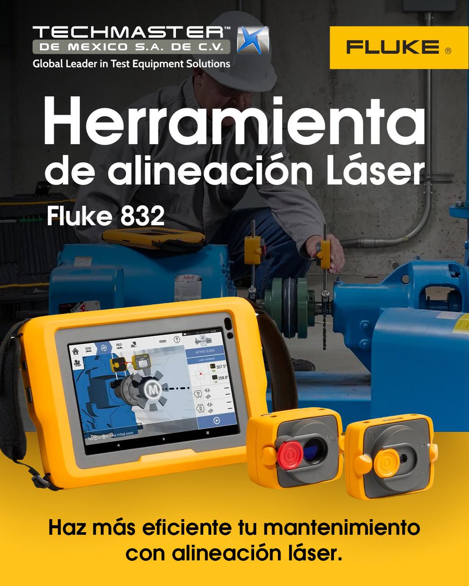 techmaster_mx's tweet photo. 🔦 Mejora tu flujo de trabajo con el Fluke 832, el estándar en mantenimiento

Ahorra tiempos en tu flujo de trabajo y contáctanos 🦾⚡👇
🌐 https://t.co/HLusaNy6JV
📩 cotizacion@techmaster.us
📲 +52 1 664 387 5607 https://t.co/Z2ufP5cALL