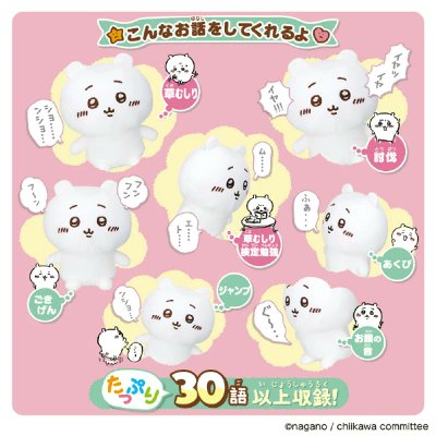 ずっといっしょ おうえんしてね おしゃべりちいかわ✨