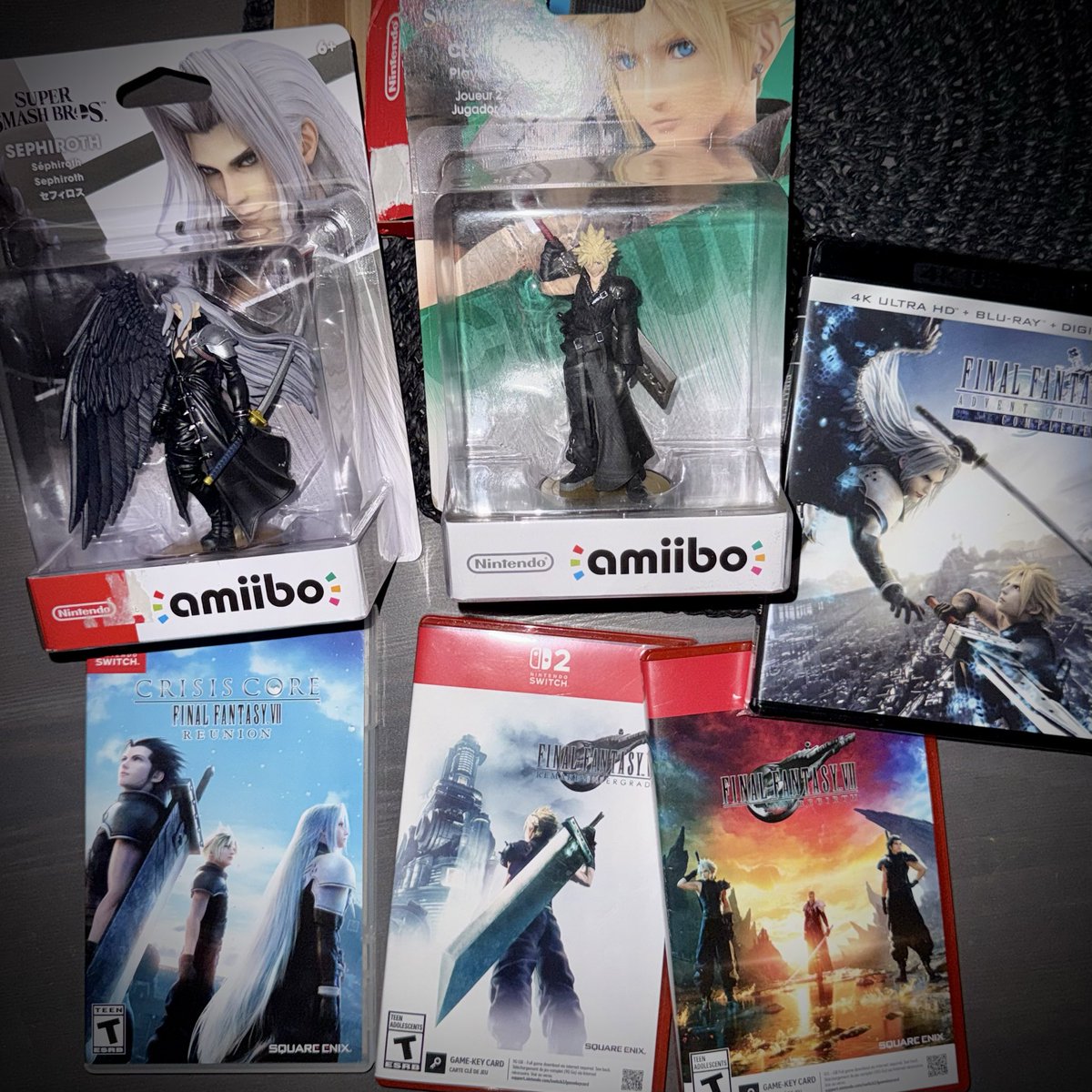 aoleos's tweet photo. Square Enix sale? Say less. 

Physical media supremacy. 🙌🏼🙌🏼 #FinalFantasy https://t.co/nGMhRhRmyv