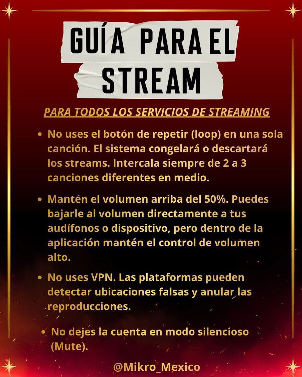 Mikro_Mexico's tweet photo. Hola Army!🌌🇲🇽 Te dejamos estás guías de stream para las siguientes plataformas:
    •Apple Music
    •Spotify
    •Youtube / YouTube Music
    •Amazon Music
    •Deezer
Sigamos subiendo el stream🆙
En comentarios están las otras+
#Stream #Army https://t.co/CMvsDNclvv