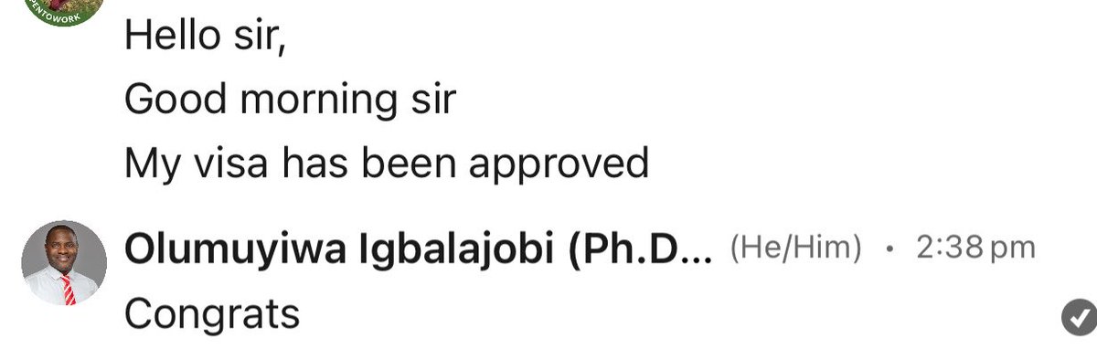 olumuyiwaayo's tweet photo. Visa approved for a fully funded Master’s in Italy! 🎉✈️🇮🇹

Undergraduate GPA: 3.6/5.0

Congratulations👏

For opportunities like this, join our next accelerator program via https://t.co/qXIgOEjdS0 https://t.co/qtsGAi3zCf