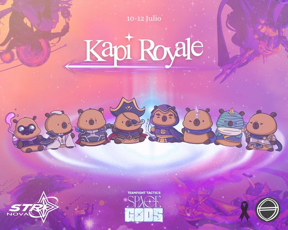 chiguire__'s tweet photo. Ya estare mandando las invitaciones poco a poco para el Kapi Royale en colaboracion con @Relic_LoL  y @_STR_Nova_ , aun tienen chance de hacerme saber que quieren participar para apoyar la causa, son 32 cupos para evento de 1300 dolares americanos, elo desde diamante para arriba, esten pendientes de sus Dm, les estare informando en que equipo estaran y en que elo estaran jugando, recuerden que es evento benefico asi que si quieren donar para las personas damnificadas por los terremotos en Venezuela lo podran hacer el dia del stream, se los agradecere muchisimo, nos vemos del 10 al 12 de julio a partir de las 8:00 pm Venezuela 

Me apoyan con un RT

Arte: @pammpann