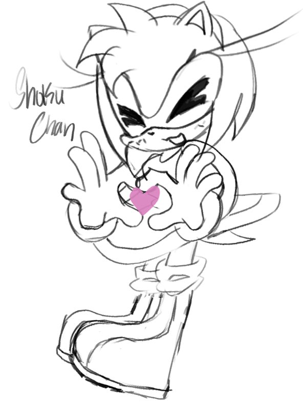shokuchann's tweet photo. another #AmyRose doodle 💗 

#amyrose #amyrosefanart #sonicthehedgehog https://t.co/LjxTIPNKdE