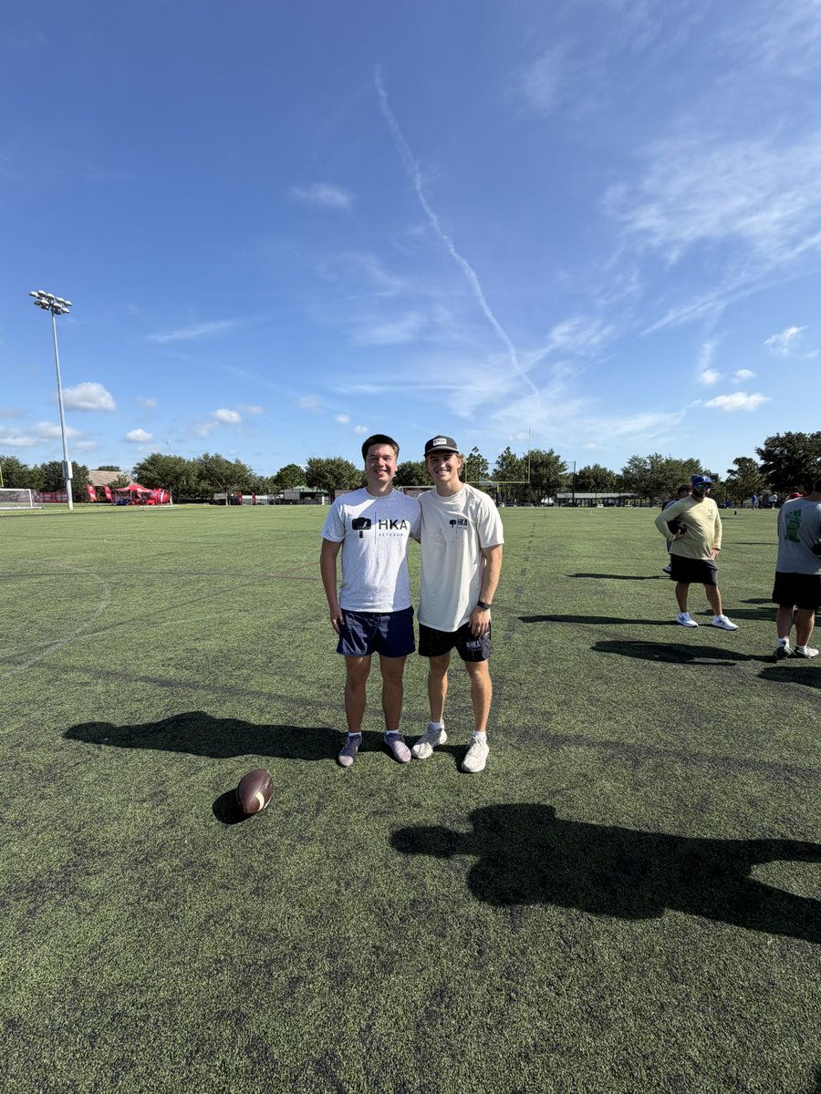 Daniel_kicking's tweet photo. Had a great time in Florida for underclassman. I got such amazing instruction with the staff, and had an amazing time over thank you!!

@HKA_Tanalski 
@moorepete18 https://t.co/CSQK80rxiX