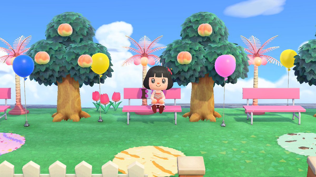 KaruminZ's tweet photo. おはよう☁️
そういえば一昨日はサーティワンの島に行きました🏝️🍨
#どうぶつの森サーティワン島 https://t.co/8exOKAmSny