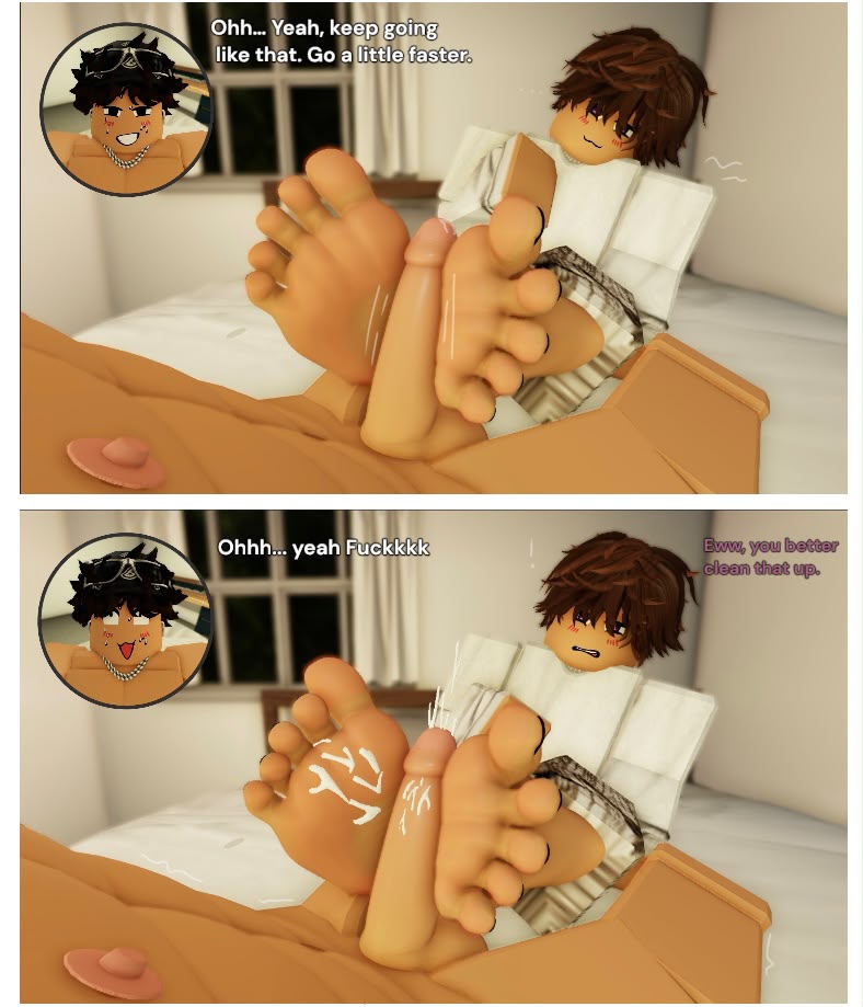 Clavier_300x's tweet photo. I was boreddd #robloxboyfeet #feetfetish #boyfeet https://t.co/F4RI3CvEEy