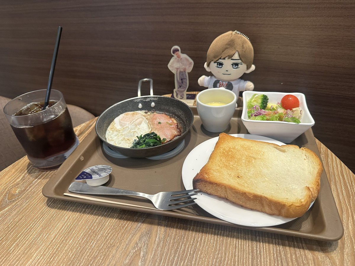 Naniwa_ryuuche's tweet photo. 廉くんとモーニング☺️
FC限定のアクスタ初めて出しましたが可愛すぎて、、😭🫶🫶 https://t.co/DAPjnellrz