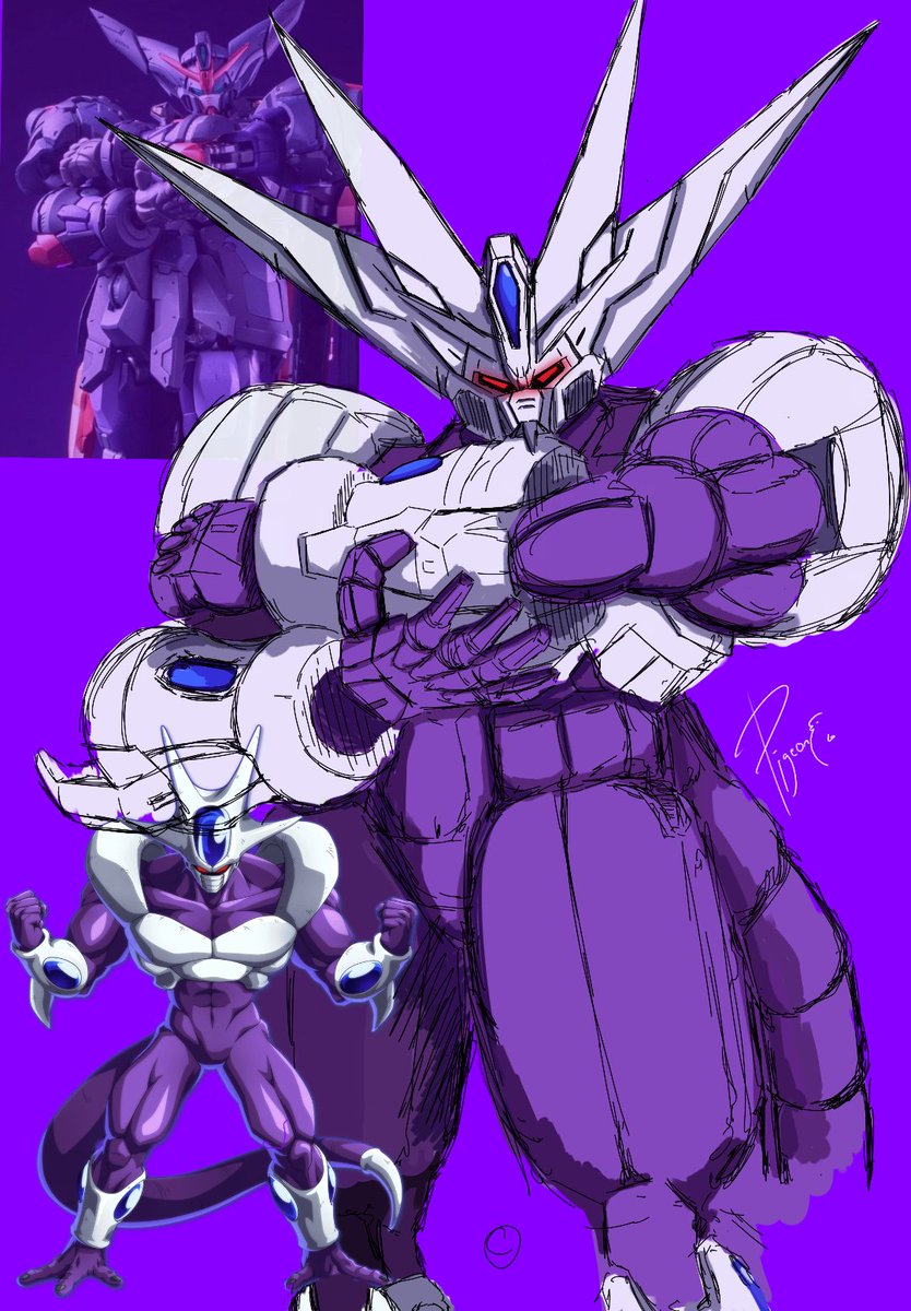 ShiddyPeets's tweet photo. Master Gundam X Cooler DBZ

#Gundam #DBZ https://t.co/bY8s7Iiyew