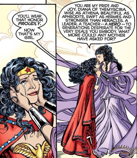 EyeofHekate's tweet photo. “Wise as Athena, Beautiful as Aphrodite, Swift as Hermes and Stronger than Heracles” was such a good reinvention of the Golden Age Wonder Woman tagline https://t.co/feSYFuJFQH