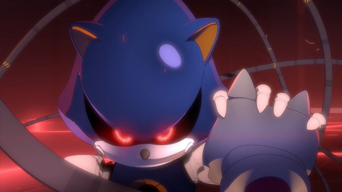 soniccitynet's tweet photo. SEGA has shared the official description for Sonic the Hedgehog: Memories and Beyond.

The 10-minute 35th anniversary animation sees Eggman upgrade Metal Sonic using Sonic’s data and the Chaos Emeralds.

Releasing later this year.

#SonicNews | #Sonic35thAnniversary https://t.co/ZStsKISypU