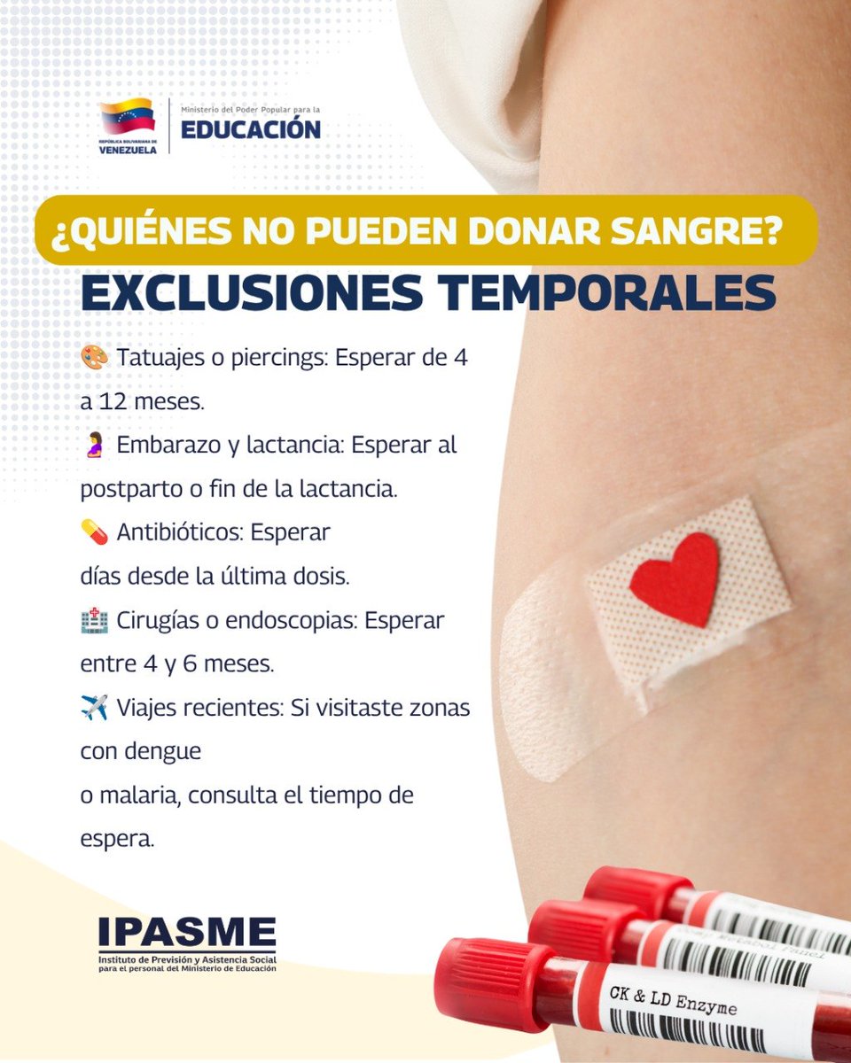 IpasmeOficial's tweet photo. El superpoder más grande para cambiar el mundo lo llevas dentro de ti. Un solo donante de sangre puede salvar hasta 3 vidas: 3 familias que recuperarán la tranquilidad y 3 historias que continuarán gracias a tu generosidad. No esperes una emergencia.

 ¡Suma a la salud hoy! https://t.co/TsSFYXwEcB