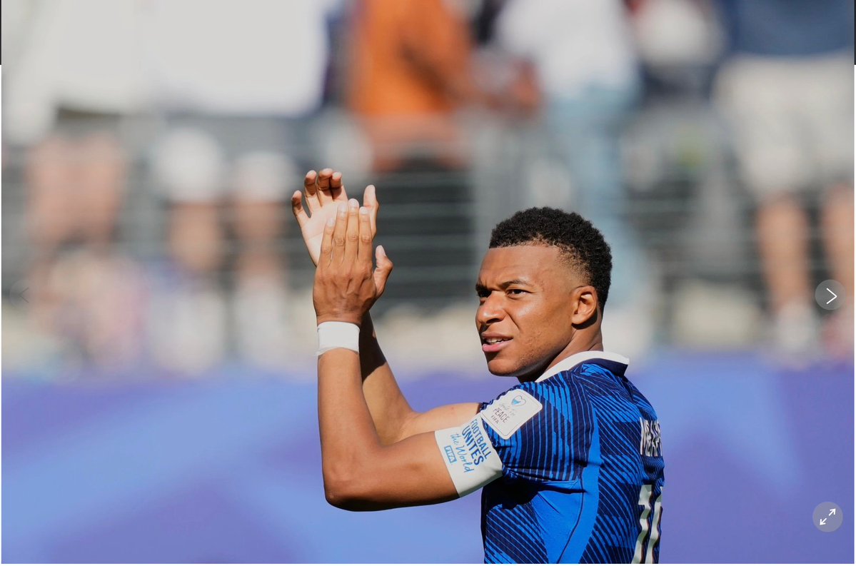 Shi4Tech's tweet photo. .@KMbappe  is hot for France👏

The World Cup game against Paraguay is going to be a scorcher in Philly☺️

https://t.co/E6bbudacYL

@jblefevre60 @CurieuxExplorer @Nicochan33 @FrRonconi @jeancayeux @drsharwood @Ym78200 @pierrepinna @kalydeoo @LaurentAlaus @Fabriziobustama @gvalan https://t.co/Yh1TJTNtTH
