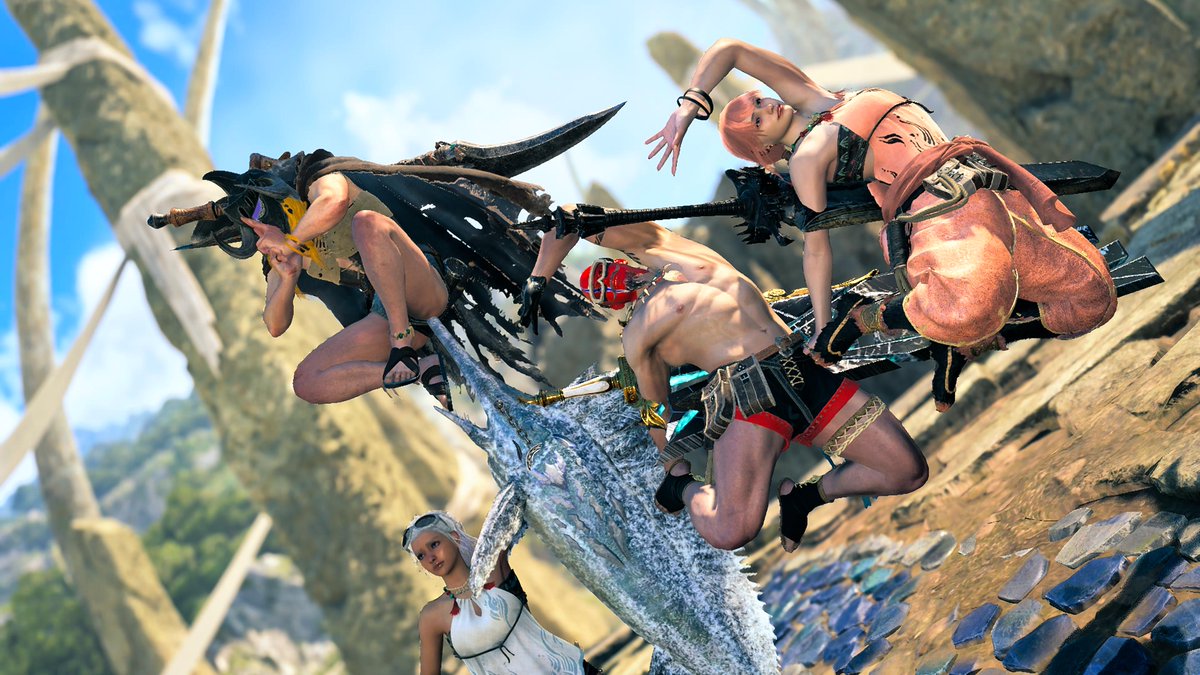 neko4060's tweet photo. 躍動感しかない

#モンハンワイルズ
#MHWilds https://t.co/ATNOYU8drz