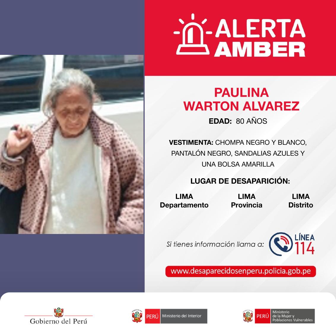 MimpPeru's tweet photo. #AlertaAmber 🚨Han desaparecido:

▶️ El niño ÁNGEL ZACARIAS LIMASCCA VILCA de 11 años.
▶️ La niña HEYLY HAIDY ESPINOZA VALENCIA de 11 años.
▶️ El señor MOISÉS LIMAYLLA MELGAREJO de 33 años.
▶️ La señora PAULINA WARTON ALVAREZ de 80 años
▶️ El señor JOSÉ MIGUEL BLUME VENTURINI de 58 años
▶️ El adolescente ISAIAS WILFREDO ALCA VILLAR de 16 años. 
▶️ El niño FRANKLIN FREDDY LLAMOCA OLARTE de 11 años. 

Si tienes información sobre su paradero, comunícate con la Línea 114. 

🔁 Comparte y ayúdanos a encontrarlas y encontrarlos.
#DesaparecidosPerú
