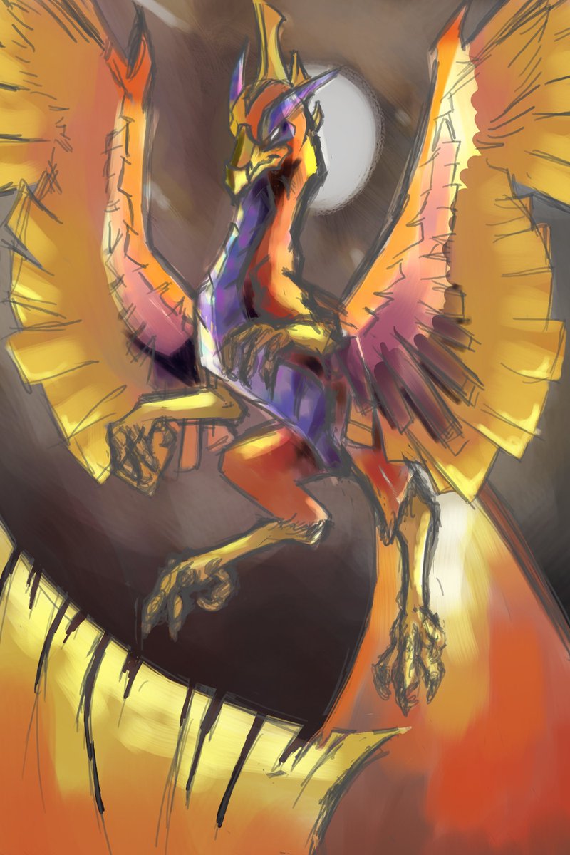 Zeteri_'s tweet photo. [WIP] of a "grown" version of Sunburn from Skylanders! I've always had a soft spot and great memories of these games and they've been getting some attention to bring back lately.  

#Skylanders #BringSkylandsBack @BoomBringerYT https://t.co/lyOBB4VaOM