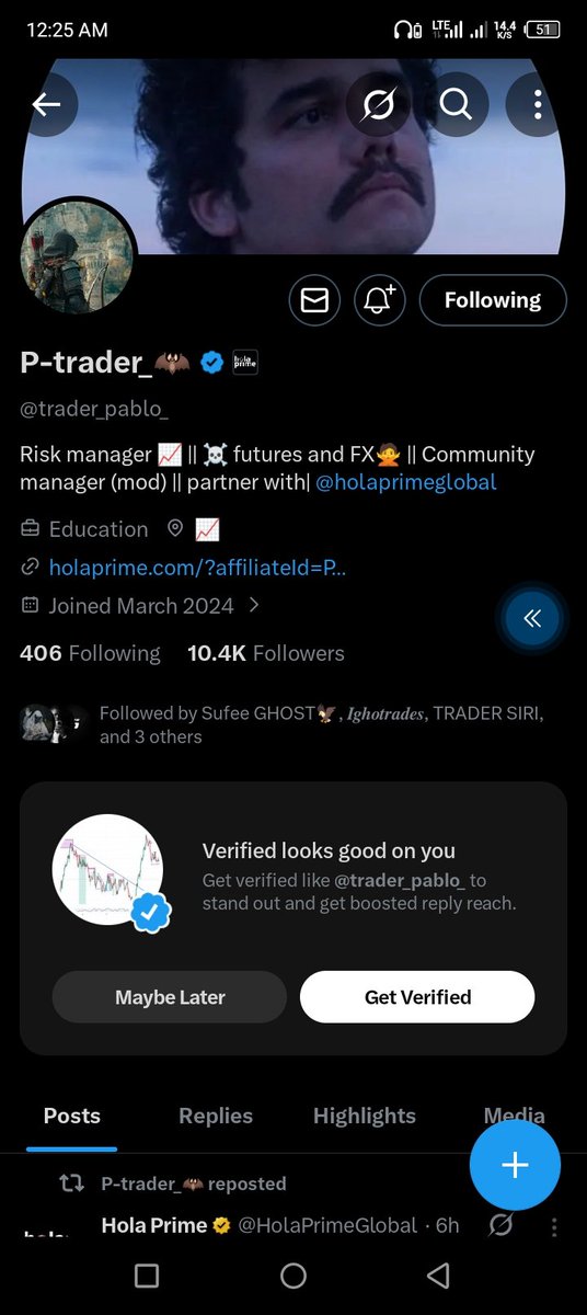 Taonifx's tweet photo. @mohd_taheer01 @GoatFunded @EdwardXLreal @trader_pablo_ @katsinawafx ✅ https://t.co/b2nFiGiYw5