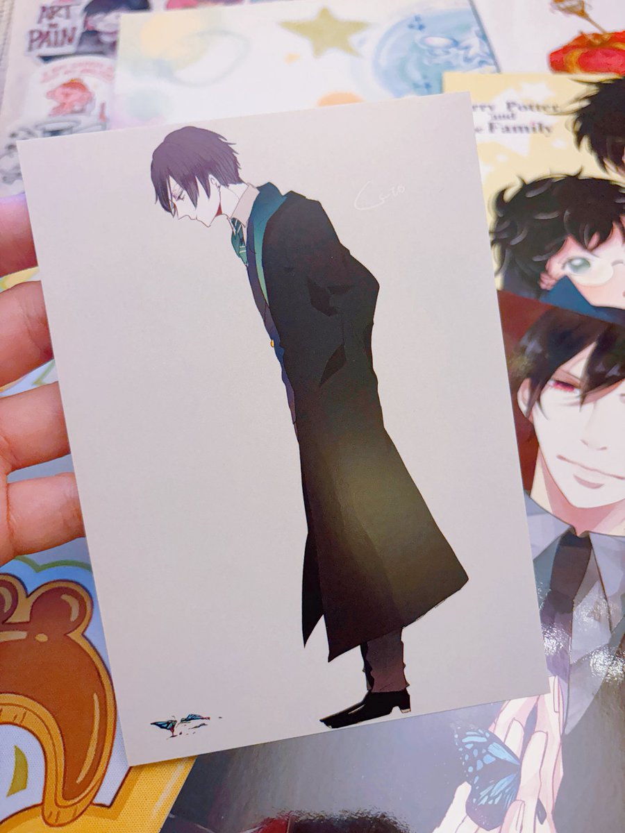 wal7428's tweet photo. Doujins came in mad fast, for the hp batch i got 3 that focus on harry and one that focuses on Tom 🥹

The Tom centric one even came with a print yippie2!1!1 https://t.co/FJHYfNwYRG
