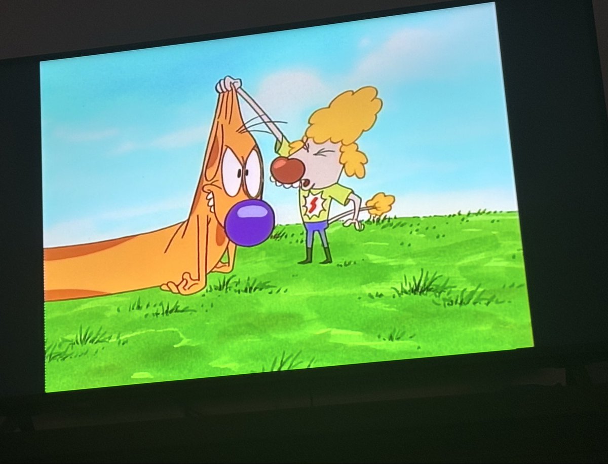 raptdonaught2's tweet photo. I know Twitter was complaining about how catdog doesn’t hold up as much as an adult and I sort of agree, but i think halfway through season one it picks up a bit. This is one of the most entertaining and best looking episodes so far. https://t.co/xi6NDmqcN9