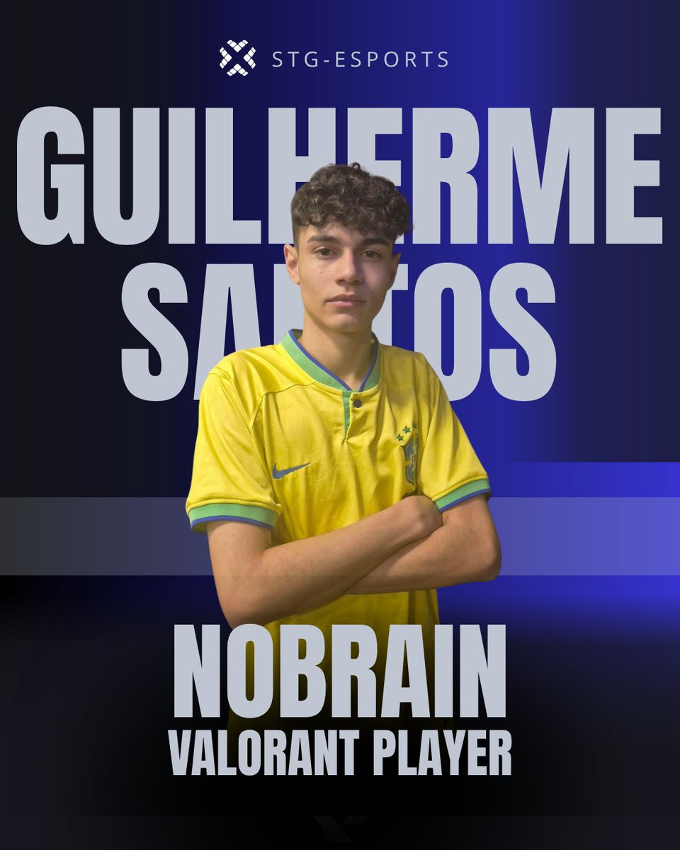 StudioGamevsJD's tweet photo. Talento não tem idade.
Apresentamos Guilherme “Nobrain”, o atleta mais jovem da line competitiva de Valorant da STG Esports. 
Mesmo sendo o caçula, chega com disciplina, dedicação e muita vontade de evoluir dentro do servidor.

#STGEsports #VALORANT #ValorantBR #Esports https://t.co/1sr7YPrL9Q