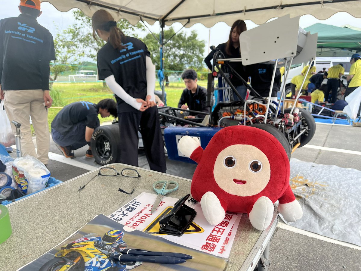 YFRjsae's tweet photo. 本日はエコパで試走会です！！！
#YFR26
#学生フォーミュラ https://t.co/YoY48aIXys