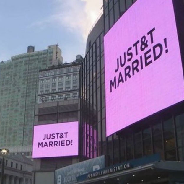 TheePopCore's tweet photo. Taylor Swift and Travis Kelce are now married! https://t.co/fURBqPs5sy