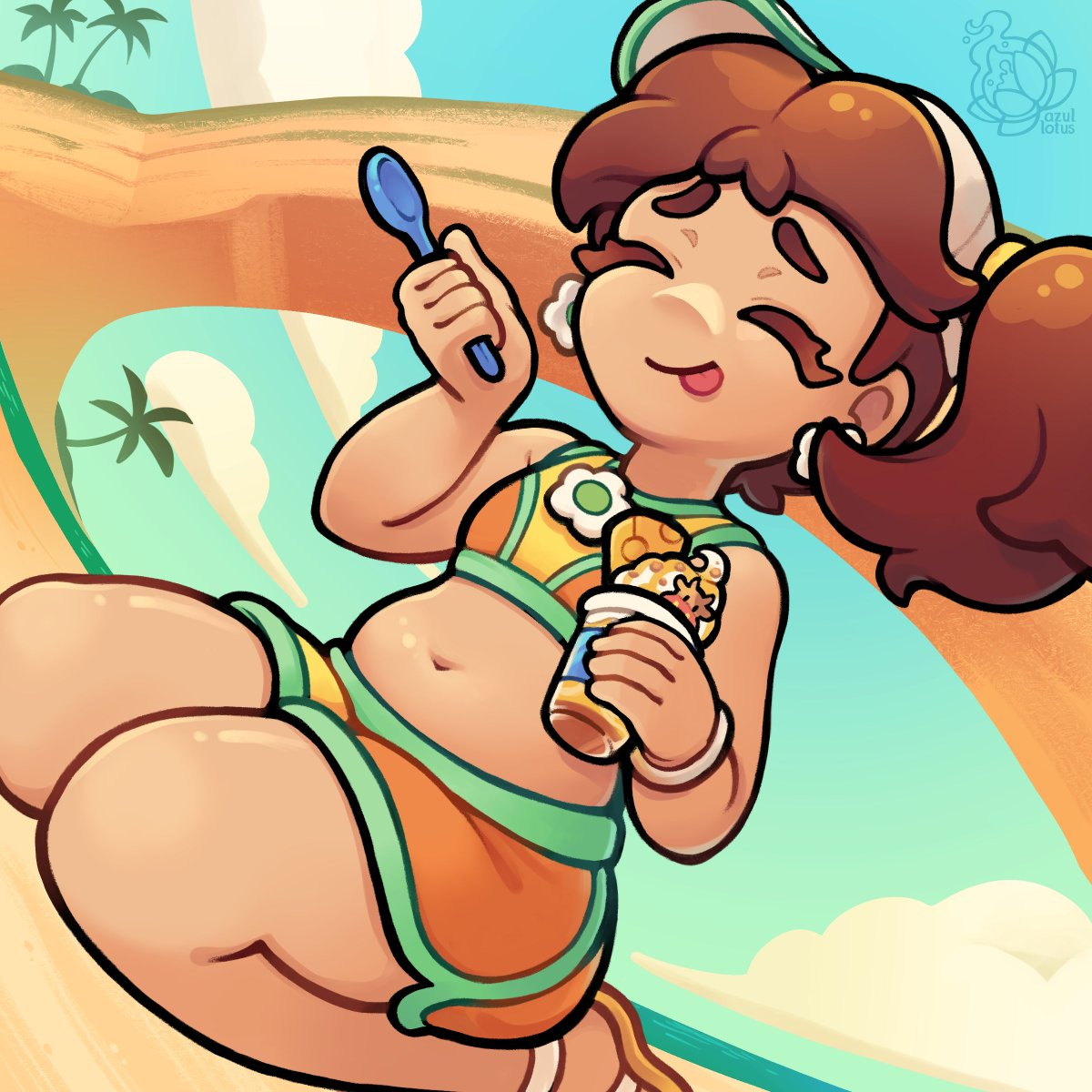 AzulotusArt's tweet photo. Stay cool everyone! 👑 https://t.co/ugkxy94RvD