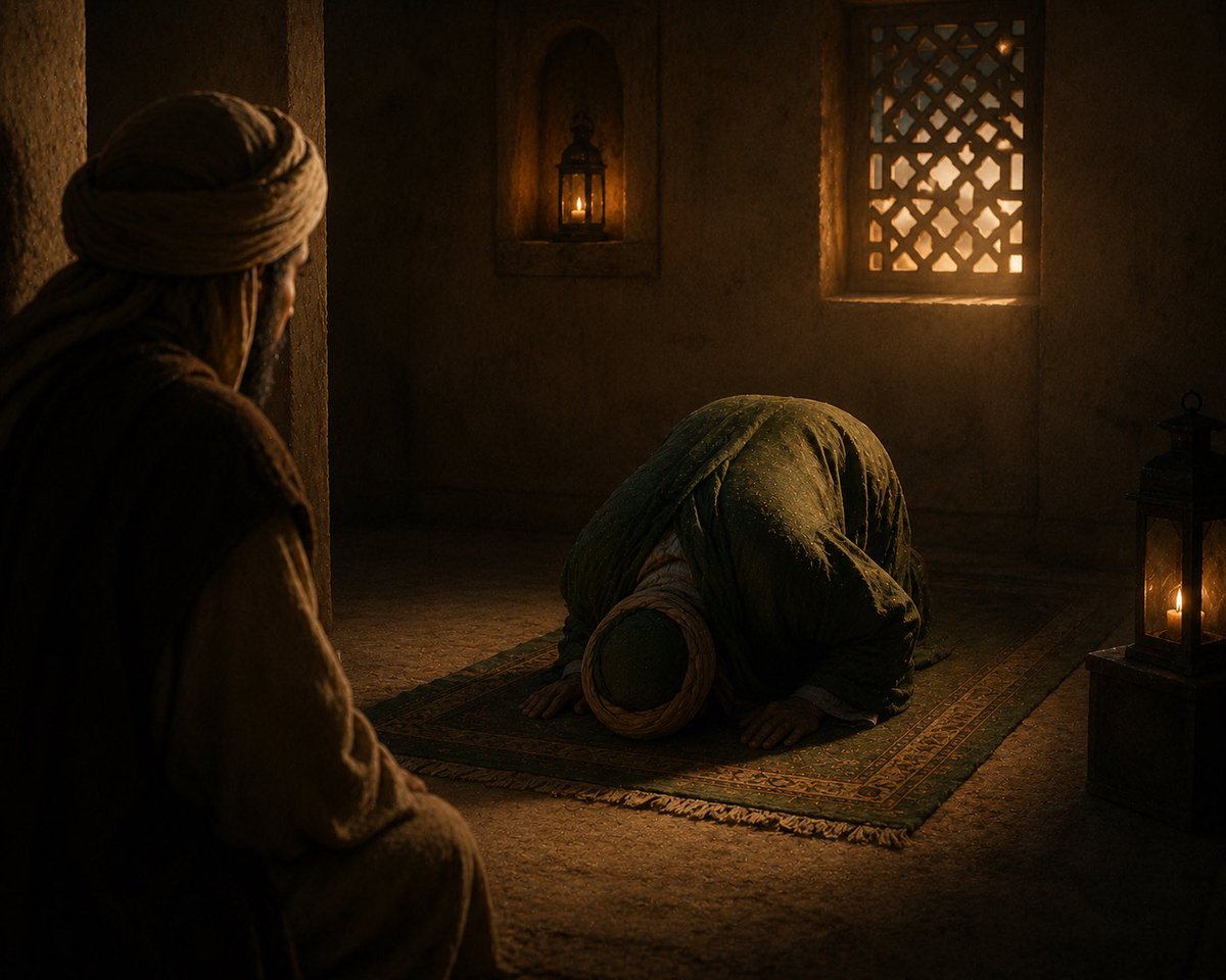 Lsh67_'s tweet photo. أَخبرَني أَبو محمّدٍ الحسنُ بنُ محمّدٍ، عن جدِّه، عن سلمة بن شَبيبٍ، عن عُبيدِ اللَّهِ بنِ محمّدٍ التّيميِّ قالَ: سمعتُ شيخاً من عبدِ القيس يقولُ: قالَ طاوُوس: 

دخلتُ الحِجْرَ في الليل ، فإذا عليُّ بنُ الحسين عليهما السّلامُ قد دخلَ فقامَ يُصلِّي، فصلّى ما شاءَ اللّه ثمّ سجدَ ، قالَ: فقلتُ: رجلّ صالحٌ من أهل بيتِ الخيرِ، لأستمعَنَّ إلى دعائه فسمعتهُ يقولُ في سجوده :

 (عُبيْدُكَ بِفِنائِكَ، مِسكينُكَ بفِنائكَ، فقيرُكَ بفِنائكَ، سائلُكَ بفِنائكَ)

قالَ طاوُوس : فما دعوتُ بهنَّ في كَرْبٍ إلا فُرِّجَ عنّي

📚الإرشاد للمفيد