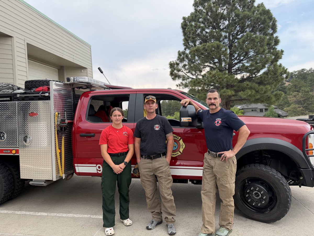 GFR_co's tweet photo. BR959 is back — and already heading out again. Crew returned last night, washed the truck this morning, and a fresh crew is taking it right back down to the Aspen Acres Fire tonight. Proud of everyone involved. District coverage remains solid. 🚒

Join us: https://t.co/sFk0ycDVeu https://t.co/1HxmlKERTc