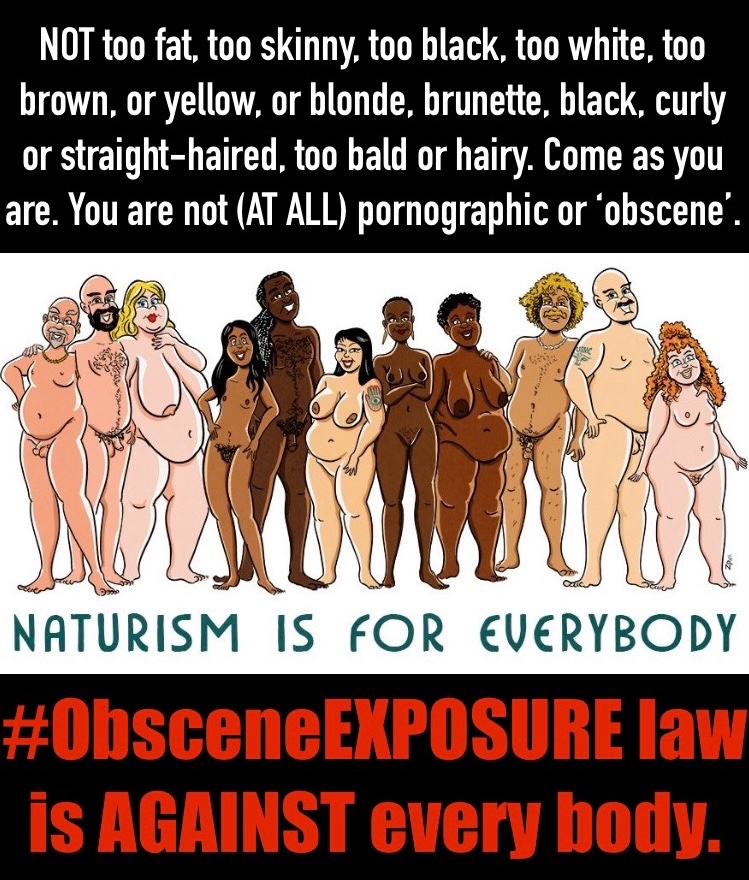 homeostabiliser's tweet photo. How/why, in some cultures, do social #inclusion/#equality/#cohesion agendas explicitly exclude (and treat with EXTREME separatist prejudice) INseparable #SurfaceAnatomy?
Human ≠ clothing
#HumanRights should PROTECT one’s right to REMAIN #naked/#nude, not #criminalise us.
@UN_HRC https://t.co/aEdjZzZtAP