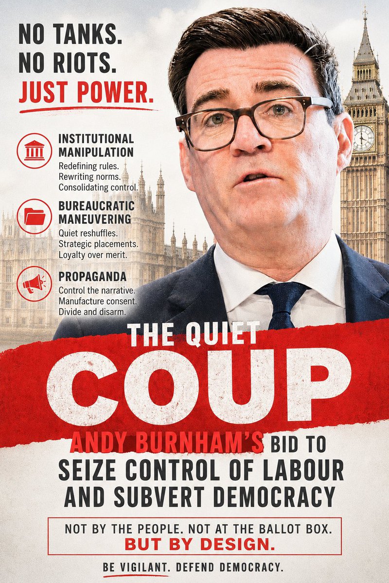 VineyBernard's tweet photo. @Channel4News .
#COCK of the North has no #electoral #mandate and @andyburnham #refuses #accountability as #PM
@uklabour #ditches #Democracy in #Reform #panic #attack
#Burnham #coup #disgrace
@lisanandy #replies off is #shameful https://t.co/YNkYKfUvq1