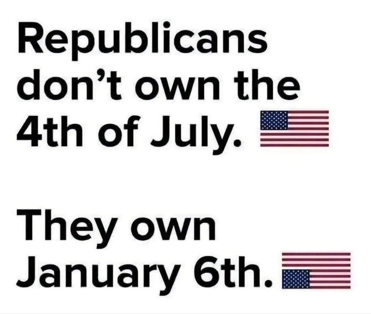 LePapillonBlu2's tweet photo. Happy 4th of July to everyone except to traitor maga republicans. 🇺🇸 https://t.co/Om7VkADbao