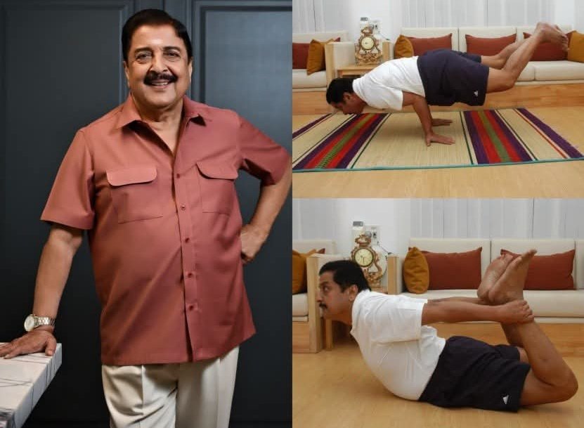 aura__hq's tweet photo. I've been practicing yoga since 1965. I could even do headstands until I turned 65. Even today, I never miss my daily walk. Our legs are our second heart, so everyone should make walking a daily habit.
~ #Actorsivakumar https://t.co/JlENgNVCMJ