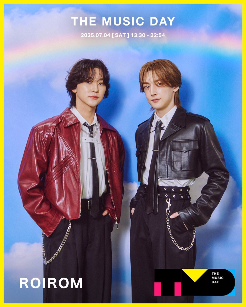 musicday_ntv's tweet photo. 【ROIROM】のバックステージフォトを公開📸

🪩THE MUSIC DAY 2026🪩
7月4日(土) 13:30から9時間半生放送中📺⚡️

@roirom_official https://t.co/fw82VKnaFs