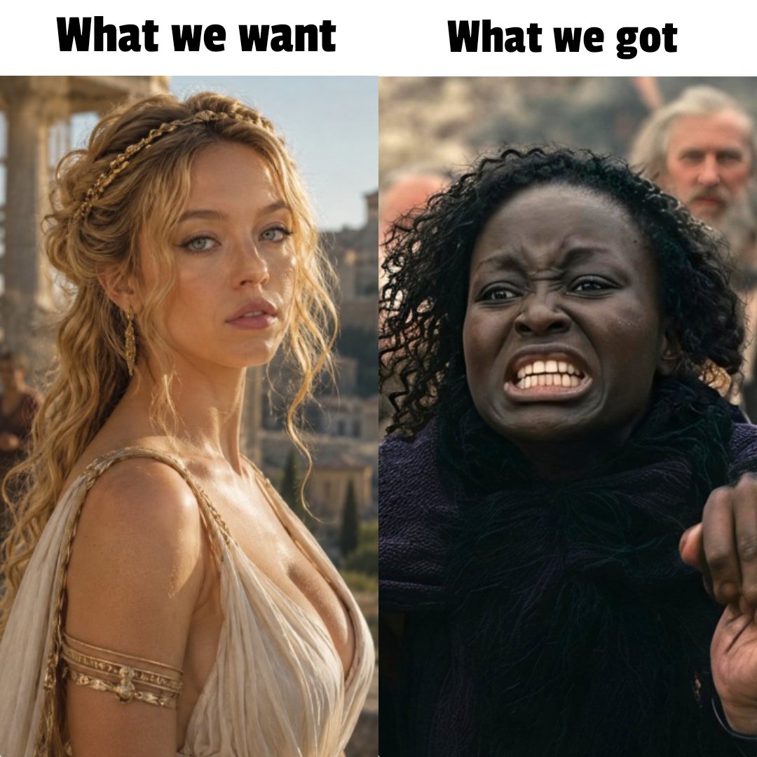 arkavx's tweet photo. Sydney Sweeney would've been the perfect Helen of Troy https://t.co/t0wlEa59ol