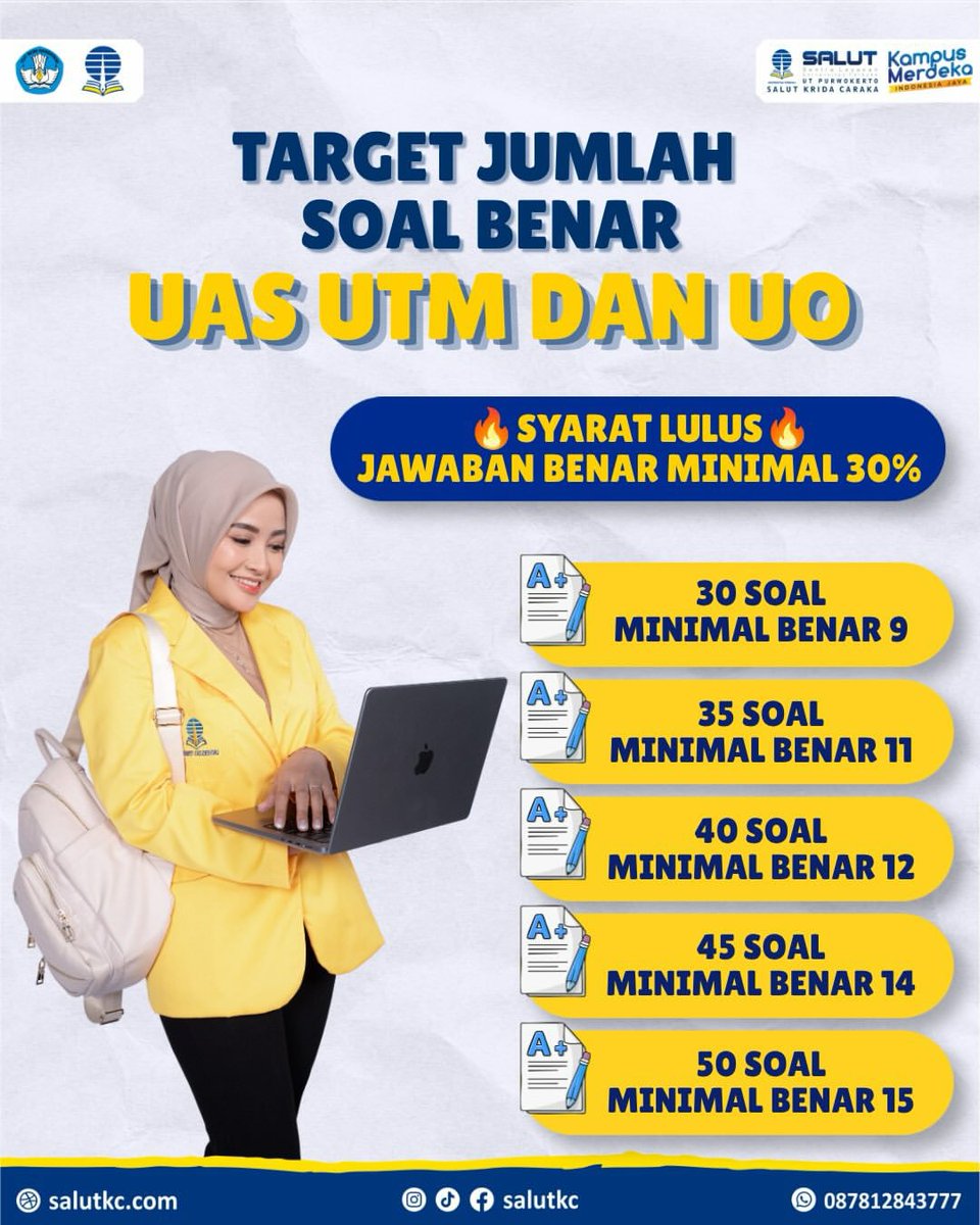 ngantucs's tweet photo. @xlxndanjk @utfess masih 30% itu kak. ga remed gapapa sih tapi kalo mau remed bisa langsung ut daerah atau wa aja. di tempatku kalo remed langsung masuk link zoom. https://t.co/LvHyIoeBNI