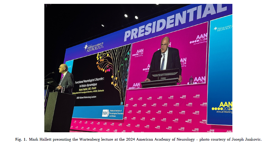 jonstoneneuro's tweet photo. "Mark Hallett and the renaissance of functional neurological disorder" - a tribute to the man and a look back at the evolution of FND over the last three decades.

https://t.co/1MONj8c7OP 

Thanks @JankovicJoseph for inviting this for a special issue of "Clinical Parkinsonism" https://t.co/8ahnIGwc0e
