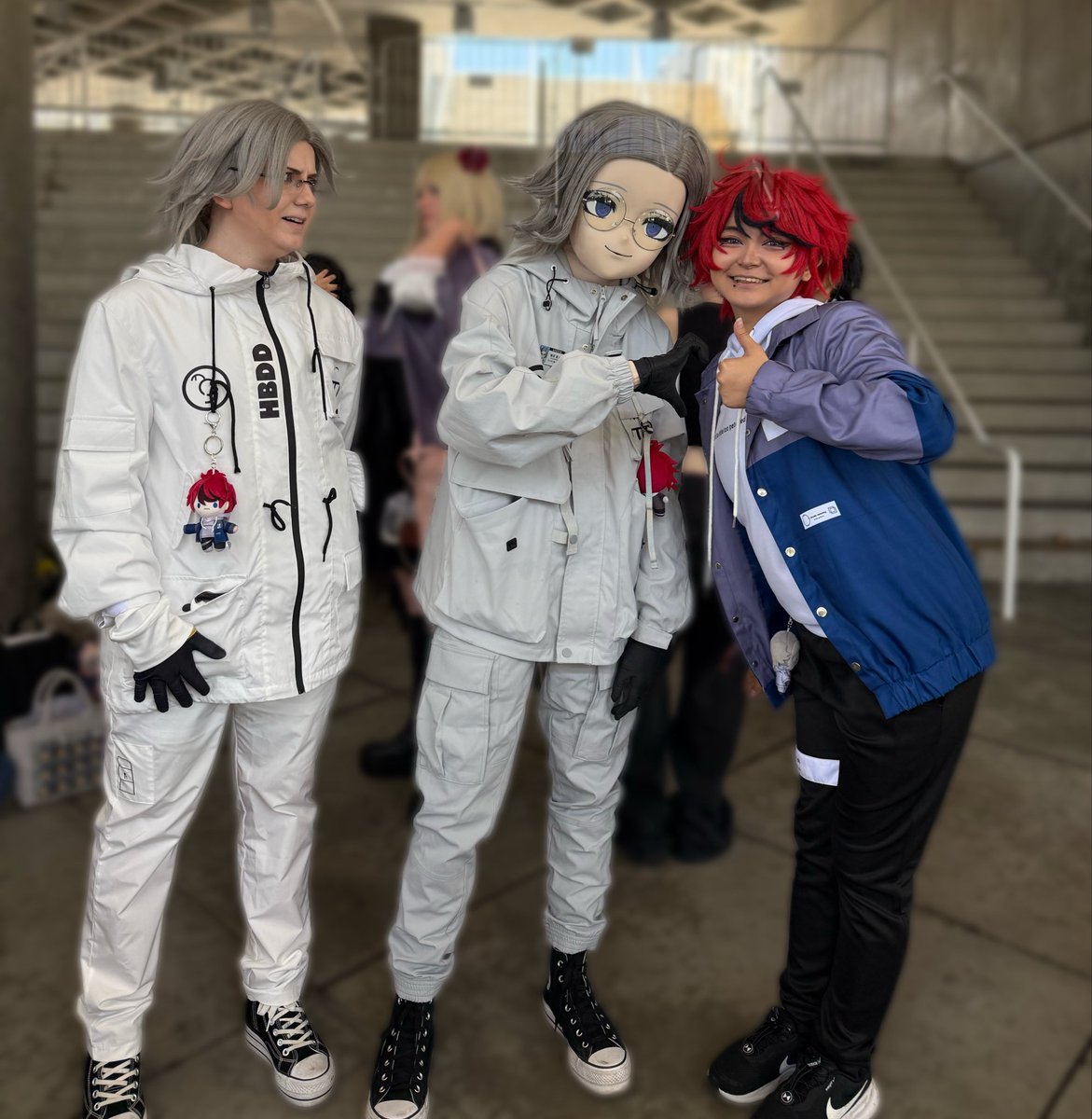 meteionz's tweet photo. Went to anime expo for the first time and @YandereEito stole my wife https://t.co/fxKhwbbZsQ