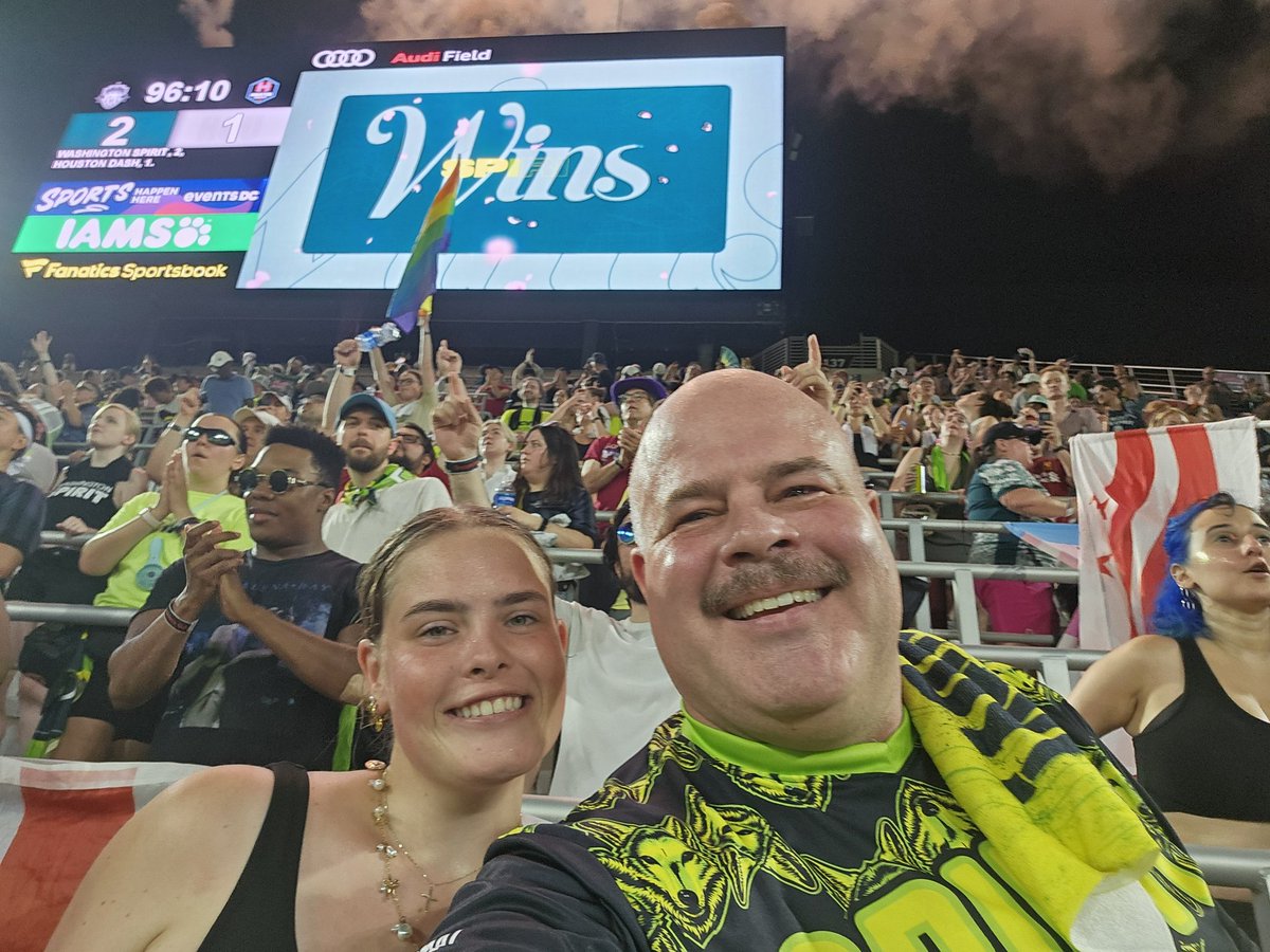 unitednightout's tweet photo. A wonderful night hanging with my niece before she heads off to the Merchant Marine Academy to play lax & start her military service. TY @WashSpirit @Abiodundebby100 @leicysantos10
for the 3 points & a memorable night. ๐ โค๏ธ
Josรฉ Josรฉ Josรฉ! #ThatsTheSpirit #RiseUpDC #OneSpirit https://t.co/SWM0B3Z0LF