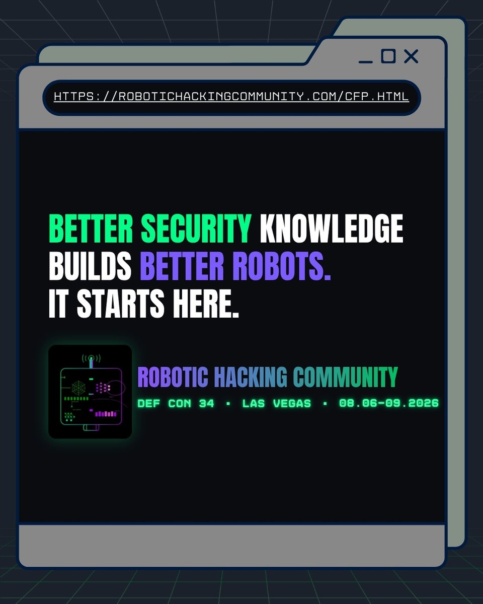 Robotic Hacking Community tweet media